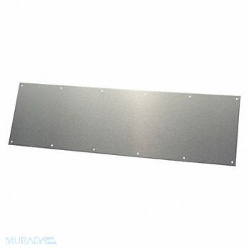 ROCKWOOD Door Protection Plate SS 6 H x 34 W, 52HU18