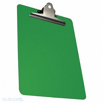 DETECTAMET INC. Clipboard Letter Size Plastic Green, 52HW06