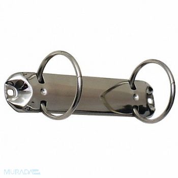 DETECTAMET INC. 2-Ring Binder 2 Silver PK10, 52HW34