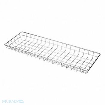 MARLIN STEEL WIRE PRODUCTS Storage Basket Rectangular Steel, 52JA64