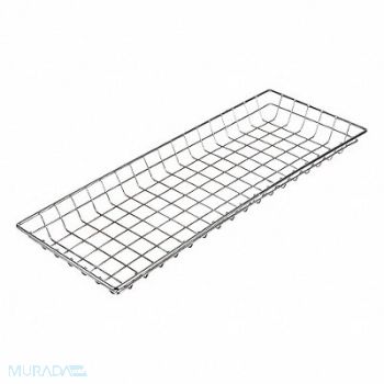 MARLIN STEEL WIRE PRODUCTS Storage Basket Rectangular Steel, 52JA65