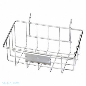 MARLIN STEEL WIRE PRODUCTS Storage Basket Rectangular Steel, 52JA81