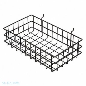 MARLIN STEEL WIRE PRODUCTS Storage Basket Rectangular Steel, 52JA82