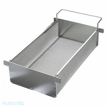 MARLIN STEEL WIRE PRODUCTS Washing Basket SS #12 1/4 Wire Dia., 52JC02