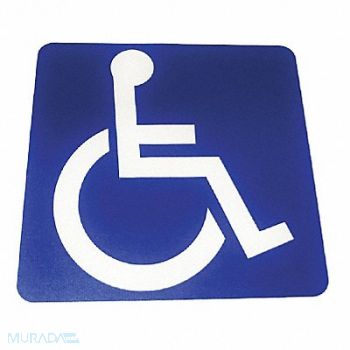 SSTD ADA Warning Pad Blue 3 ft L, 52JC72