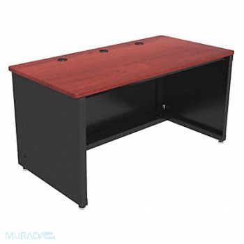 VERSA PRODUCTS Enclosed Desk CD Series 60 W Gray Top, 52JD90