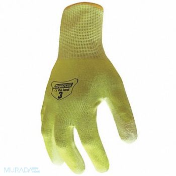IRONCLAD Knit Gloves Hi-Vis Yellow Size XL PR, 52JL14