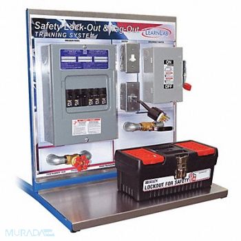 LEARNLAB LOTO Training System Language English, 52JR69