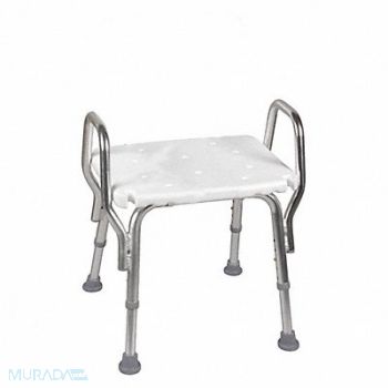 DMI Shower Seat Plastic 19 in Seat W, 52JT58