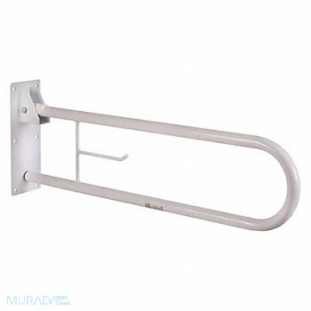 HEALTHSMART Grab Bar Steel Powder Coated 30 in L, 52JT81