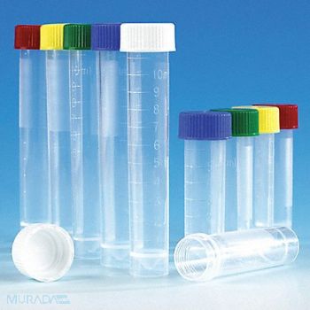 GLOBE SCIENTIFIC Transport Tube 5mL 56mm L PP PK1000, 52JV44