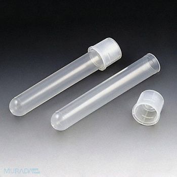 GLOBE SCIENTIFIC Culture Tube 14mL 100mm L PP PK500, 52JV79