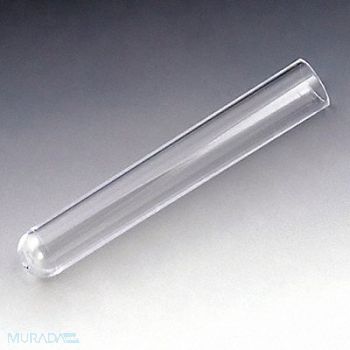 GLOBE SCIENTIFIC Test Tube 5mL 75mm L PS PK1000, 52JV94