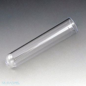 GLOBE SCIENTIFIC Test Tube 3mL 55mm L PS PK1000, 52JW22