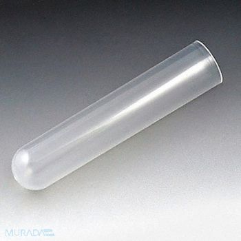 GLOBE SCIENTIFIC Test Tube 8mL 75mm L PP PK1000, 52JW27