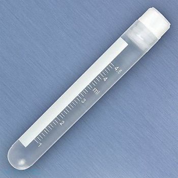 GLOBE SCIENTIFIC Vial .169 oz 5mL Polypropylene PK500, 52JX01