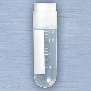 GLOBE SCIENTIFIC Vial .067 oz 2mL Polypropylene PK500, 52JX04