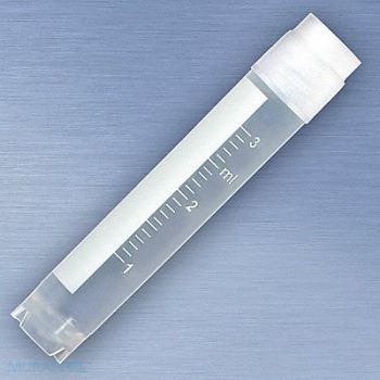 GLOBE SCIENTIFIC Vial .135 oz 3mL Polypropylene PK500, 52JX06