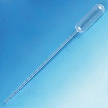 GLOBE SCIENTIFIC Transfer Pipette 4.5mL 155mm L PK500, 52JX53