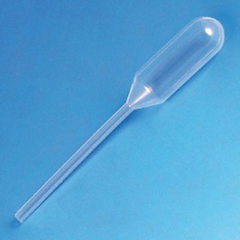 GLOBE SCIENTIFIC Transfer Pipette 1.2mL 65mm L PK500, 52JX71