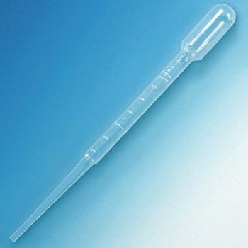 GLOBE SCIENTIFIC Transfer Pipette 5mL 150mm L PK500, 52JX74