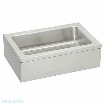 Elkay Svc Sink Pkg Rect 28inx16inx8in, 52JY64