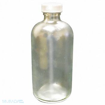 LAB SAFETY SUPPLY Safety Coated Bottle 4000mL Gls Wide PK4, 52KA34