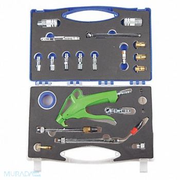SPEEDAIRE Air Gun Kit Lever 4 Nozzles, 52KD69