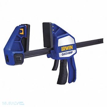 IRWIN INDUSTRIAL TOOL CO. Bar Clamp 12 Cap. 3-5/8 Throat Depth, 52LA89