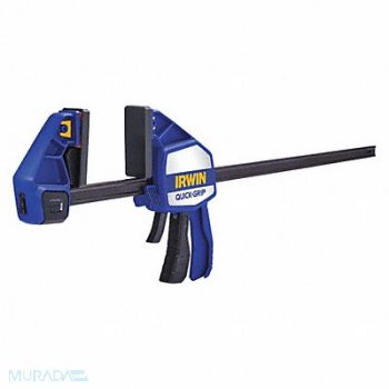 IRWIN INDUSTRIAL TOOL CO. Bar Clamp 24 Cap. 3-5/8 Throat Depth, 52LA91