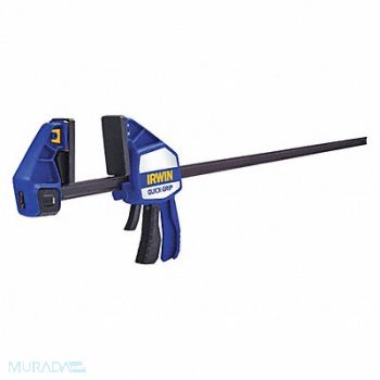 IRWIN INDUSTRIAL TOOL CO. Bar Clamp 36 Cap. 3-5/8 Throat Depth, 52LA92