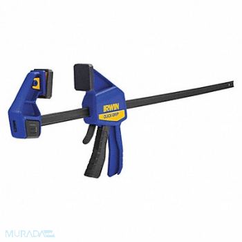 IRWIN INDUSTRIAL TOOL CO. Bar Clamp 24 Cap. 3-1/4 Throat Depth, 52LA97