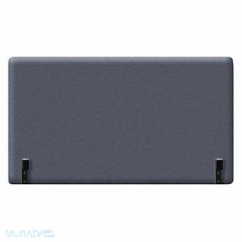 DUOBED Back Support 24 W x 20 H Blue Upholstery, 52ND02