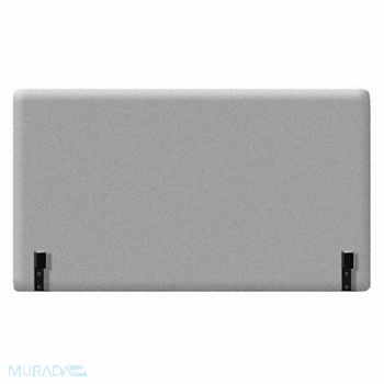 DUOBED Back Support 24 W x 20 H Gry Upholstery, 52ND05