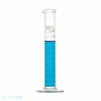 KIMBLE Graduated Cylinder 520mm H 2000mL PK6, 52NG57