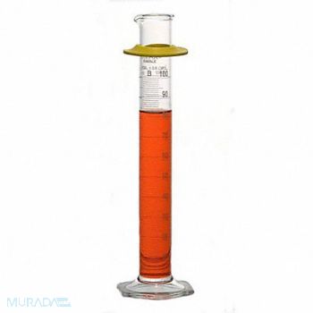 KIMBLE Graduated Cylinder 190mm H 50mL PK12, 52NL52