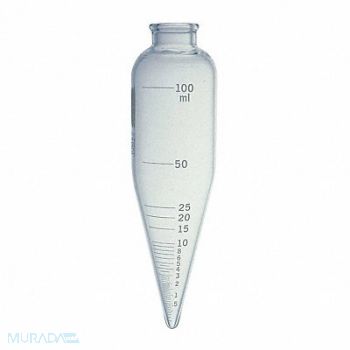KIMBLE Short Cone Oil Centrifuge Tube PK12, 52NJ56