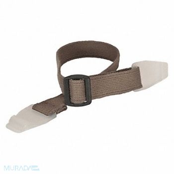 MSA Chin Strap Cotton Tan PK10, 52NY92
