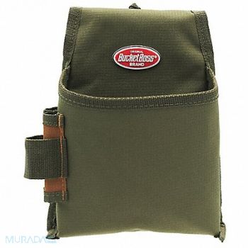 BUCKET BOSS Green Tool Pouch Polyester, 52NZ10
