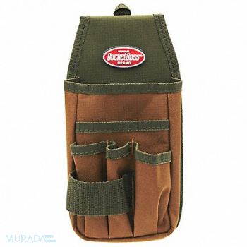 BUCKET BOSS Green Tool Pouch Polyester, 52NZ11