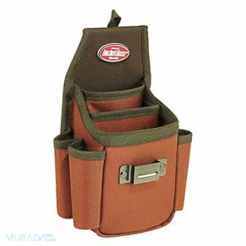 BUCKET BOSS Green Tool Pouch Polyester, 52NZ12