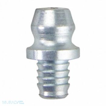WESTWARD Grease Fitting Straight Stl 17/32 L PK10, 52NZ26
