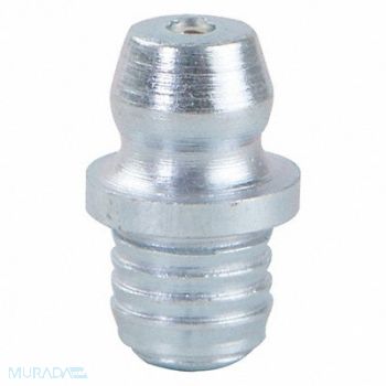 WESTWARD Fitting Straight Stl 1/4 Thrd Size PK10, 52NZ31