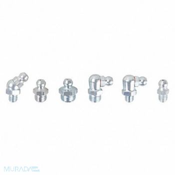 WESTWARD Grease Fitting Kit No Pieces 9, 52NZ39