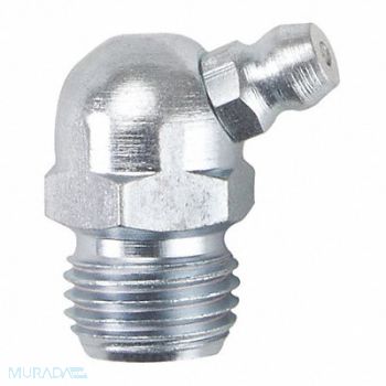 WESTWARD Grease Fitting 65 Deg Stl 31/32 L PK5, 52NZ47