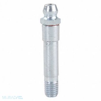 WESTWARD Grease Fitting Straight Stl 1-5/8 L PK10, 52NZ79