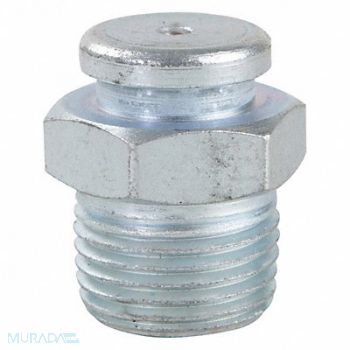 WESTWARD Grease Fitting 45 Deg Stl 61/64 L PK10, 52NZ87