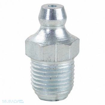WESTWARD Grease Fitting Straight Stl 27/32 L PK10, 52NZ99