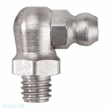 WESTWARD Fitting 90 Deg SS M6x1mm Thrd Size PK10, 52PA09