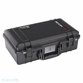 PELICAN Protective Air Case 4 3/4 in DblThrw Blk, 52PF80